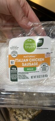Mild Italian Chicken Sausage, Mild Italian Chicken
