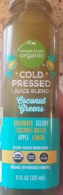 Coconut Greens Cold Pressed Juice Blend, Coconut Greens