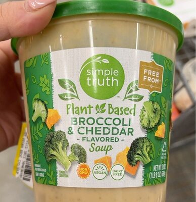 Broccoli & Cheddar Flavored Soup, Broccoli & Cheddar