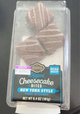New York Style Dipped Cheesecake Bites, New York Style