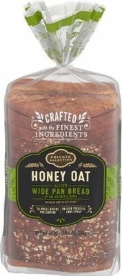 Honey Oat Wide Pan Bread, Honey Oat