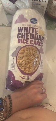 Kroger, Rice Cakes, White Cheddar, White Cheddar