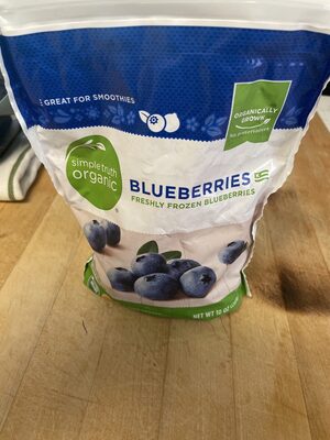 Freshly Frozen Blueberries
