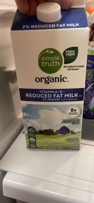 2% Reduced Fat Milk