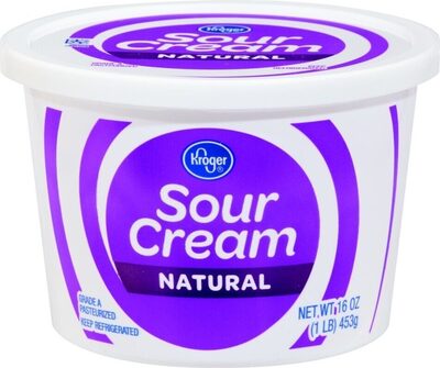 Kroger, Natural Sour Cream