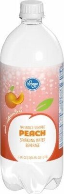 Sparkling Water Beverage, Peach 