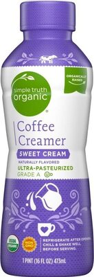 Sweet Cream Flavored Coffee Creamer, Sweet Cream
