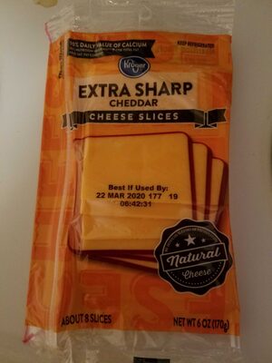 Extra Sharp Cheddar Cheese Slices
