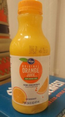 100% Original Orange Juice From Concentrate, Orange