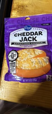 Kroger, Cheddar Jack Finely Shredded Cheese