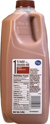 Kroger, 1% Lowfat Milk, Chocolate, Chocolate