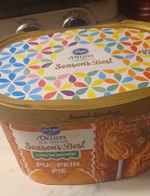 Pumpkin Pie Deluxe Ice Cream, Pumpkin Pie
