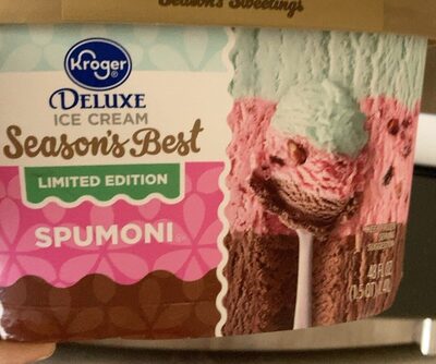 Spumoni Deluxe Ice Cream, Spumoni