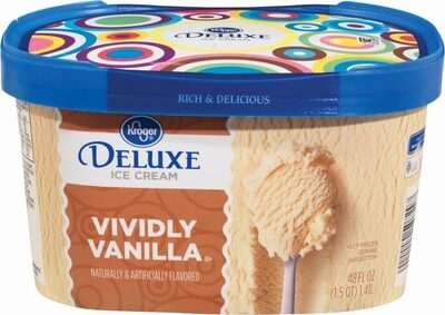 Vividly Vanilla Deluxe Ice Cream, Vividly Vanilla
