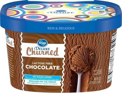 Deluxe Churned Ice Cream, Chocolate