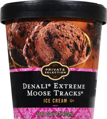 Denali Extreme Moose Tracks Rich Chocolate Ice Cream With Moose Tracks Fudge Filled Cups And Famous Denali Moose Tracks Fudge, Denali Extreme Moose Tracks