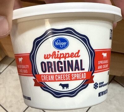 Original Whipped Cream Cheese Spread, Original