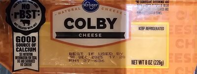 Kroger, Colby Cheese