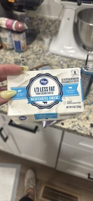 Kroger, 33% Less Fat Neufchatel Cream Cheese