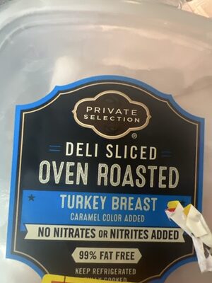 Oven Roasted Deli Sliced Turkey Breast, Oven Roasted