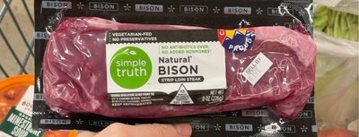 Bison Strip Loin Steak