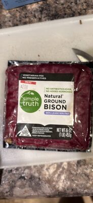 Natural Ground Bison
