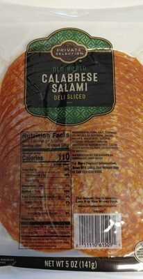 Calabrese Deli Sliced Salami, Calabrese
