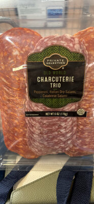 Charcuterie Trio, Pepperoni, Italian Dry Salami, Calabrese Salami