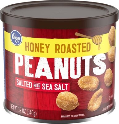 Honey Roasted Penuts, Sea Salt