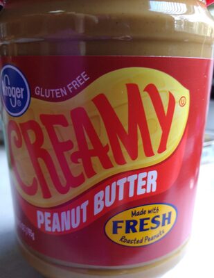 Kroger, Creamy Peanut Butter, Peanut, Peanut