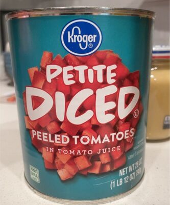 Petite Diced Peeled Tomatoes In Tomato Juice
