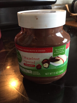Creamy Hazelnut Spread, Creamy