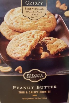 Peanut Butter Thin & Crispy Cookies, Peanut Butter