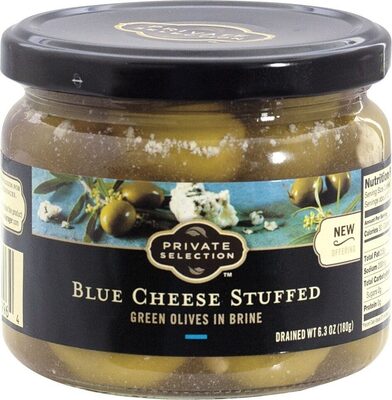 Blue Cheese Stuffed Green Olives In Brine, Blue Cheese Stuffed