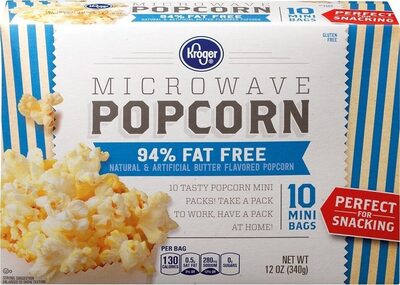Mini Bags Popcorn, Butter