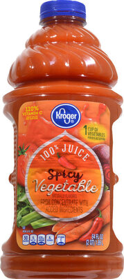 100% Juice, Spicy Vegetable