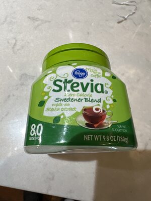 Stevia Zero Calorie Sweetener Blend, Stevia