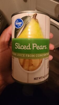 Kroger, Lite Pear Slices In Pear Juice
