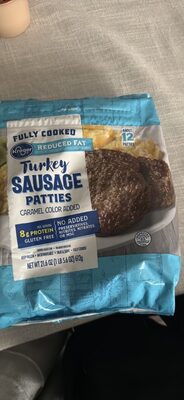 Kroger, Turkey Sausage Patties
