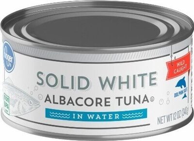 Kroger, Solid White Albacore Tuna In Water