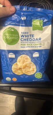 Aged White Cheddar Mini Rice Cakes, Aged White Cheddar