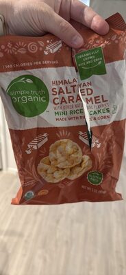 Himalayan Salted Caramel Mini Rice Cakes, Himalayan Salted Caramel