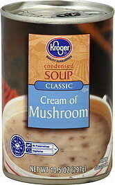 Cream Of Mushroom Condensed Soup, Mushroom