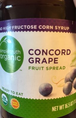 Concord Grape Fruit Spread, Concord Grape