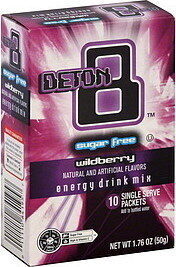 Kroger, Energy, Enhanced Drink Mix With Caffeine, B Vitamins, Taurine, Guarana & Ginseng, Wildberry, Wildberry