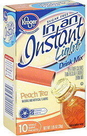Kroger, Tea Drink Mix, Peach, Peach