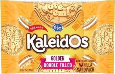 Vanilla Sandwich Cookies, Golden Double Filled