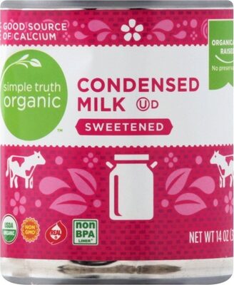 Sweetened Condensed Milk, Sweetened
