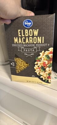 Enriched Macaroni Product Pasta, Elbow Macaroni