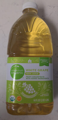 White Grape 100% Juice From Concentrate, White Grape